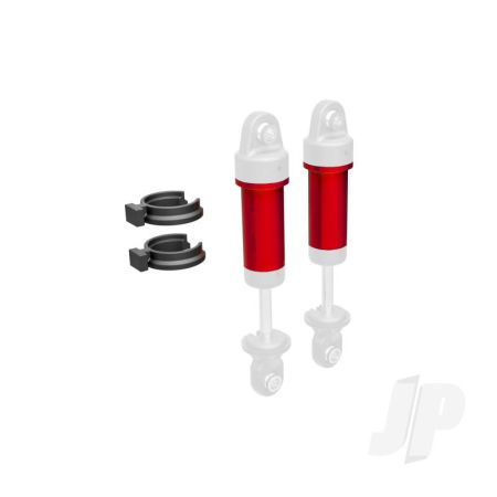 Traxxas Body, Gtm Shock, 6061-T6 Aluminium (Red-Anodised) (Includes Spring Pre-Load Spacers) (2) (TRX9763-RED)