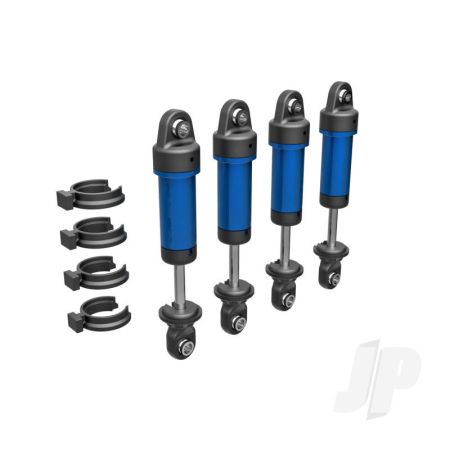 Traxxas Shocks, Gtm, 6061-T6 Aluminium (Blue-Anodised) (Fully Assembled W/O Springs) (4) (TRX9764-BLUE)