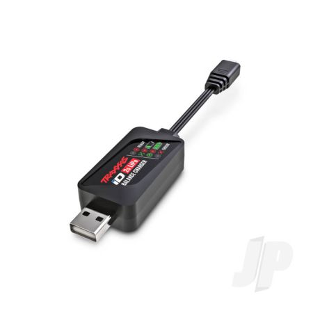 Traxxas Charger, Id Balance, Usb (2-Cell 7.4 Volt Lipo With Id Connector Only) (TRX9767)