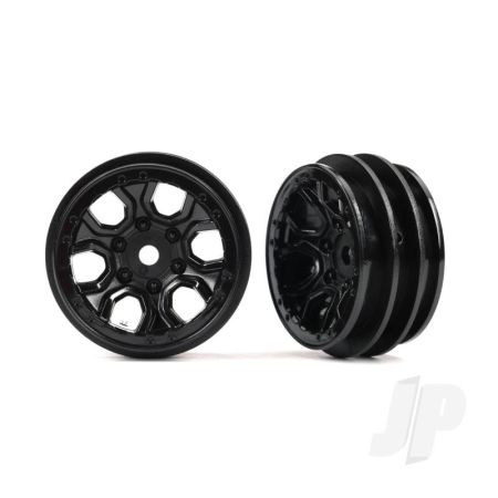Traxxas Wheels, 1.0In (Black) (2) (TRX9770)