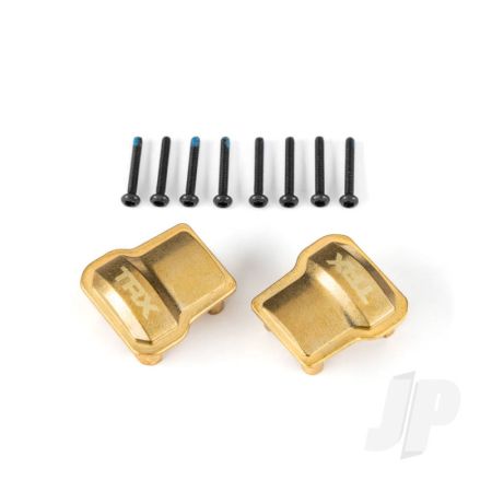 Traxxas Axle Cover, Brass (8 Grams) (2)/ 1.6X12Mm Bcs (With Threadlock) (8) (TRX9787)