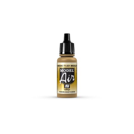AV Vallejo Model Air 17ml - Middle Stone