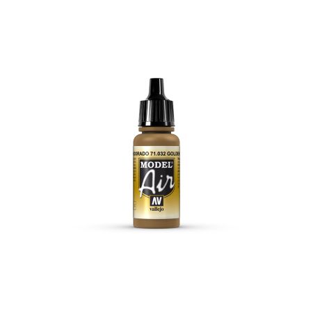 AV Vallejo Model Air 17ml - Golden Brown