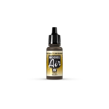 AV Vallejo Model Air 17ml - Burnt Umber