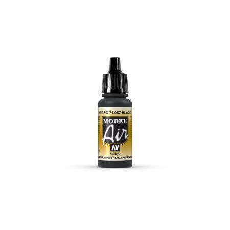 AV Vallejo Model Air 17ml - Black