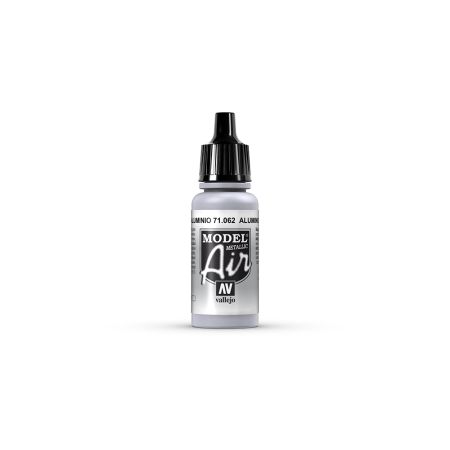 AV Vallejo Model Air 17ml - Aluminium (Metallic)