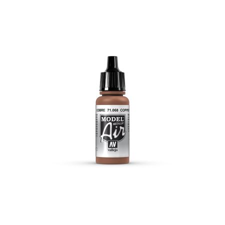 AV Vallejo Model Air 17ml - Copper (Metallic)