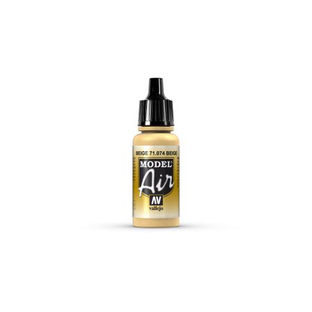 AV Vallejo Model Air 17ml - Beige