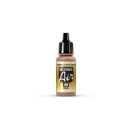 AV Vallejo Model Air 17ml - Tan Earth
