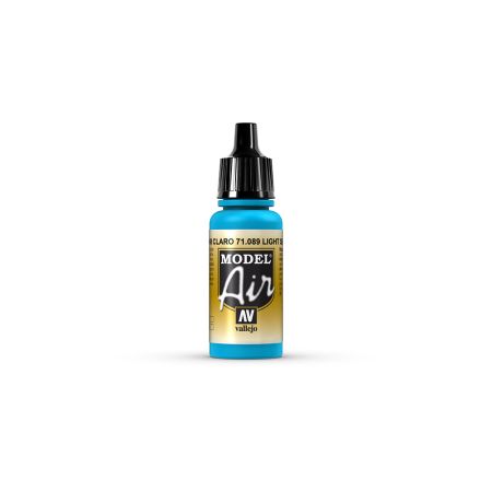 AV Vallejo Model Air 17ml - Light Sea Blue