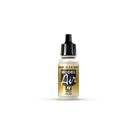 AV Vallejo Model Air 17ml  - White Grey RAL9002