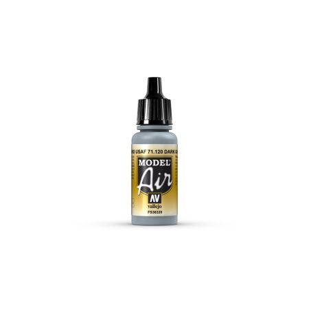 AV Vallejo Model Air 17ml  - Dark Ghost Grey