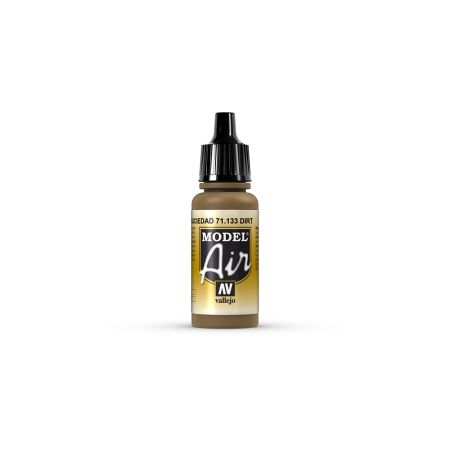 AV Vallejo Model Air 17ml  - Dirt