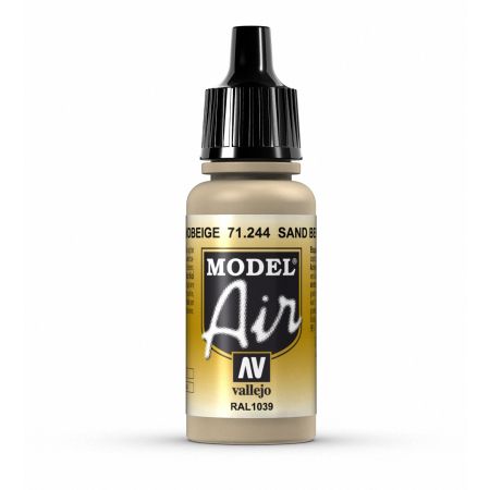 AV Vallejo Model Air 17ml - Sand Beige