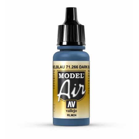AV Vallejo Model Air 17ml - Dark Blue RLM24