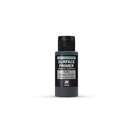 AV Vallejo Polyurethane - Primer German Panzer Grey (RAL 7021) 60ml