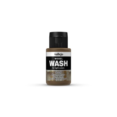 AV Vallejo Model Wash 35ml - Dark Brown Wash  AV Vallejo Model Wash 35ml - Dark Brown Wash