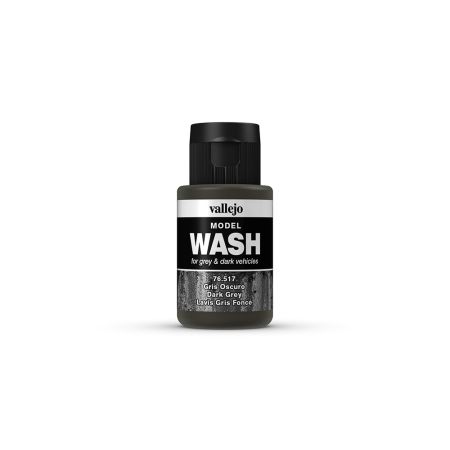 AV Vallejo Model Wash 35ml - Dark Grey Wash AV Vallejo Model Wash 35ml - Dark Grey Wash