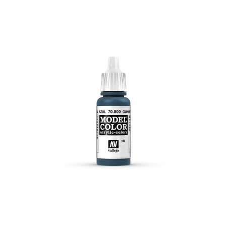 AV Vallejo Model Color 17ml - Metallic Gunmetal Blue