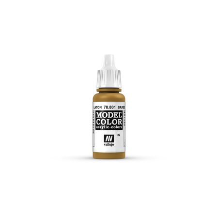 AV Vallejo Model Color 17ml - Metallic Brass