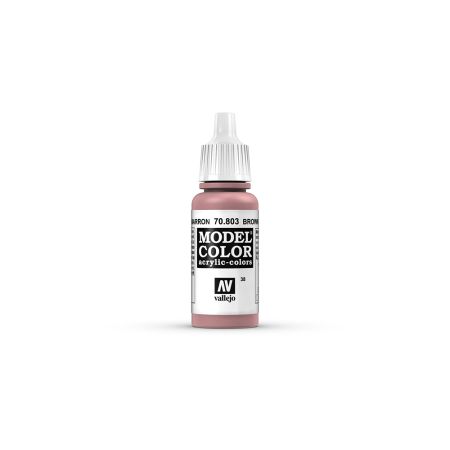 AV Vallejo Model Color 17ml - Brown Rose