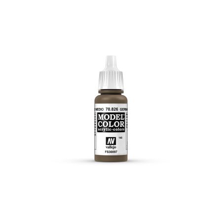 AV Vallejo Model Color 17ml - German Cam Medium Brown