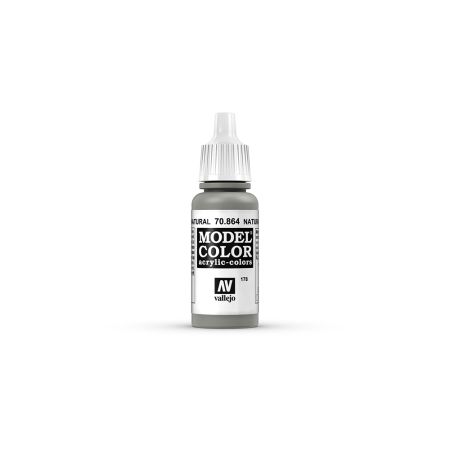 AV Vallejo Model Color 17ml - Metallic Natural Steel