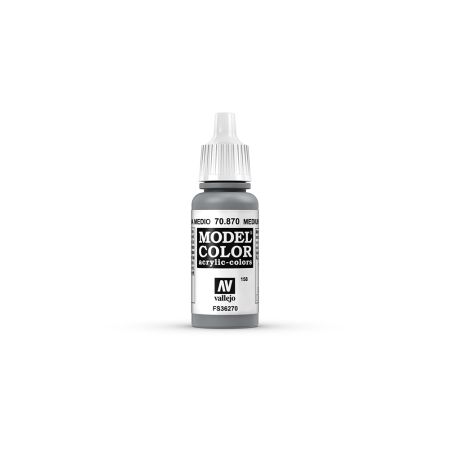 AV Vallejo Model Color 17ml - Medium Sea Grey