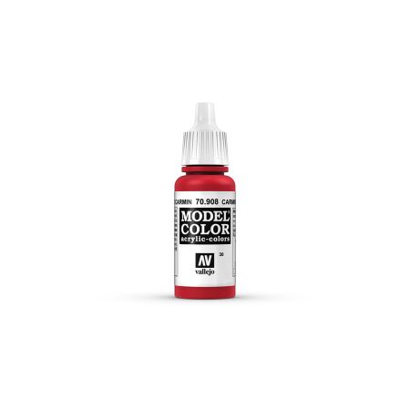 AV Vallejo Model Color 17ml - Carmine Red