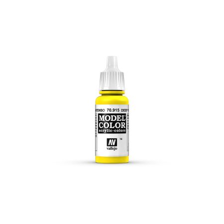 AV Vallejo Model Color 17ml - Deep Yellow