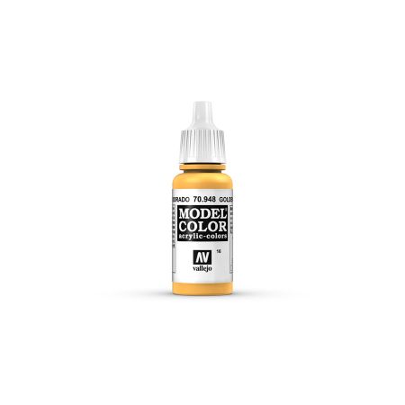 AV Vallejo Model Color 17ml - Golden Yellow