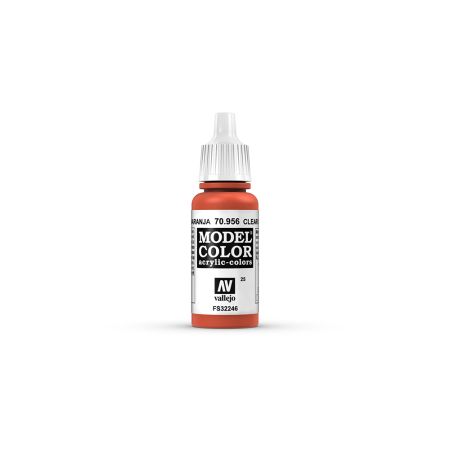 AV Vallejo Model Color 17ml - Clear Orange