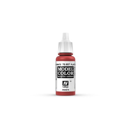 AV Vallejo Model Color 17ml - Flat Red