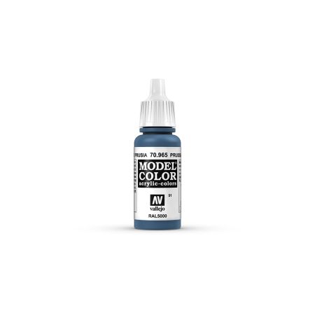 AV Vallejo Model Color 17ml - Prussian Blue