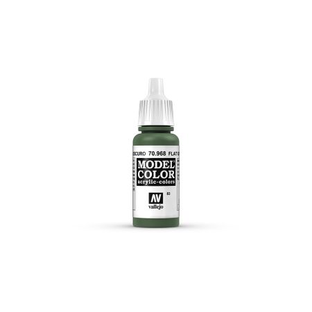 AV Vallejo Model Color 17ml - Flat Green