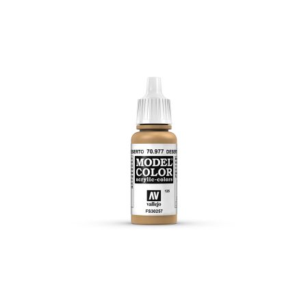 AV Vallejo Model Color 17ml - Desert Yellow