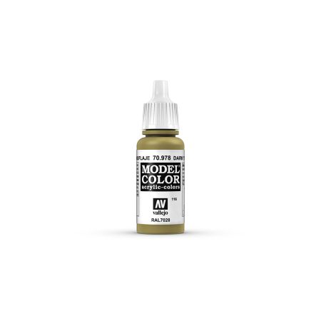 AV Vallejo Model Color 17ml - Dark Yellow