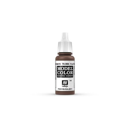 AV Vallejo Model Color 17ml - Flat Brown