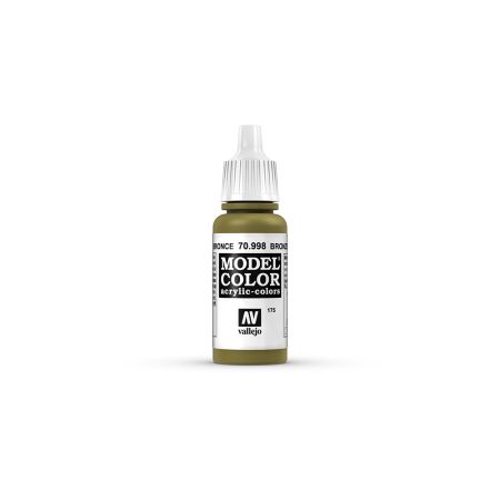 AV Vallejo Model Color 17ml - Metallic Bronze