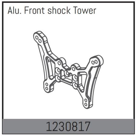 Absima CNc Front Shock Tower (AB1230817)