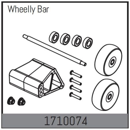 Absima Wheelie Bar (AB1710074)