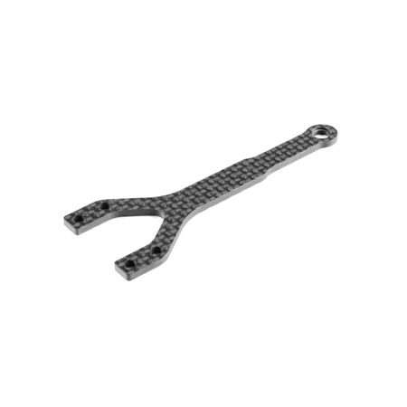 Xray X4F'24 Graphite Upper Deck - Split Front - 2.0mm (XR301081)