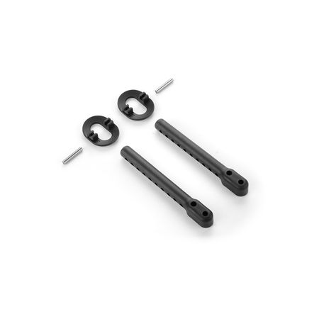 Xray Composite Rear 6mm Adjustable Body Mount Set +1mm Height (XR301337)