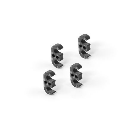 Xray Graphite Shim For Rear Body Post Adjustment 3.0mm (4) (XR301390)