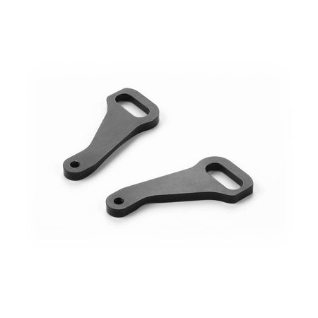 Xray X4 Alu Rear Ars Plate - Inner Shock Position - Swiss 7075 T6 (L+R) (XR302387)