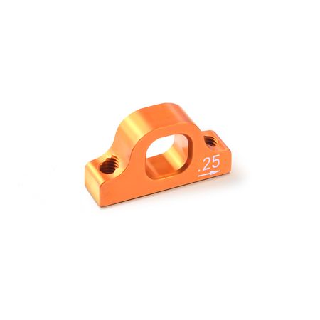 Xray Alu Lower 2-Piece Suspension 0.25 Eccentric Holder (XR303718-O)