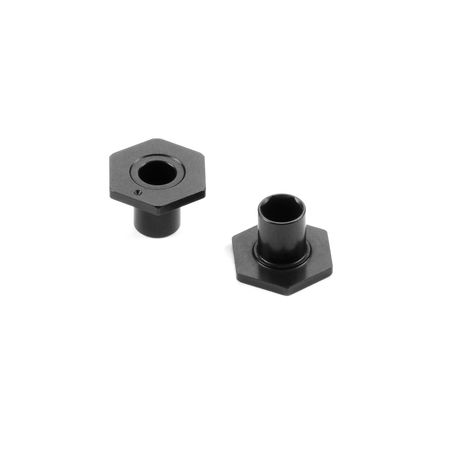 Xray X4 Alu Wheel Hub - Spring Clip - Offset +0.5mm - Swiss 7075 T6 (2) (XR305359)