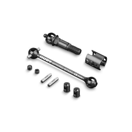 Xray X4 ECS Drive Shaft 58mm - Hudy Spring Steelâ„¢ - Set (XR305360)