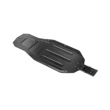 Xray XB2'20/'21 Alu Chassis With Bent Sides - Swiss 7075 T6 - 2.5mm - V2 (XR321107)