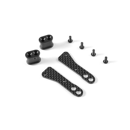 Xray Graphite Chassis Side Guard Brace - Soft (2) (XR321266)